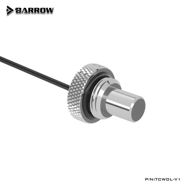 Barrow TCWDL-V1 S anslutning och koppling till luftledning Silver mässing Invändig gänga 1/4" 1 styck