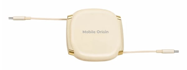 Mobile Origin MO-CB7-BG USB-kaapeli 1 m USB C 0,48 Gbit/s 100 W Beige