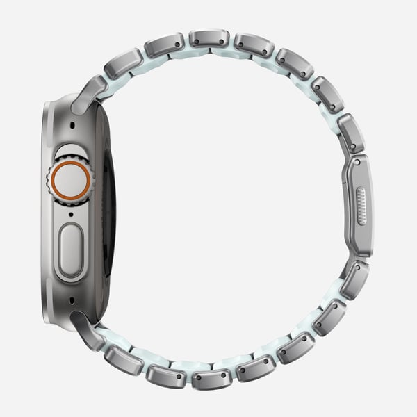 Nomad NM009902858 Smart bærbart (wearable) tilbehør Band Naturlig Titanium