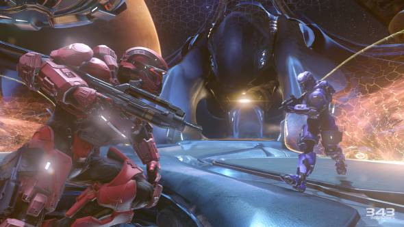 Miniatyrbild 10 av 10: Microsoft Halo 5: Guardians f/ Xbox One Standard Tyska