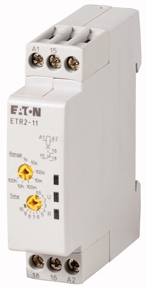 Eaton aikarele 1P 3A 0,05s - 100h 24 — 240V AC, 24 — 48V DC ETR2-11 (262684)
