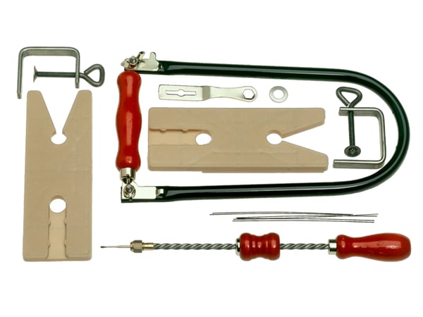 Bahco 502-SET6 håndsav Jig saw Sort, Rød