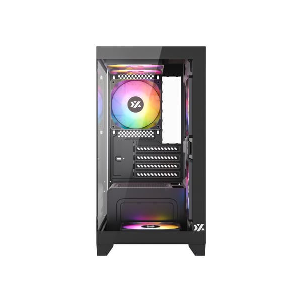 XYZ X-CS-TITANIUMVIEWLT-B computeretui Micro Tower Sort