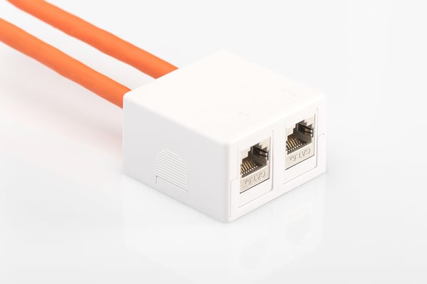 Miniatyrbillede 5 af 5: Digitus AT-AG 302A-WH stikdåse RJ-45 Hvid