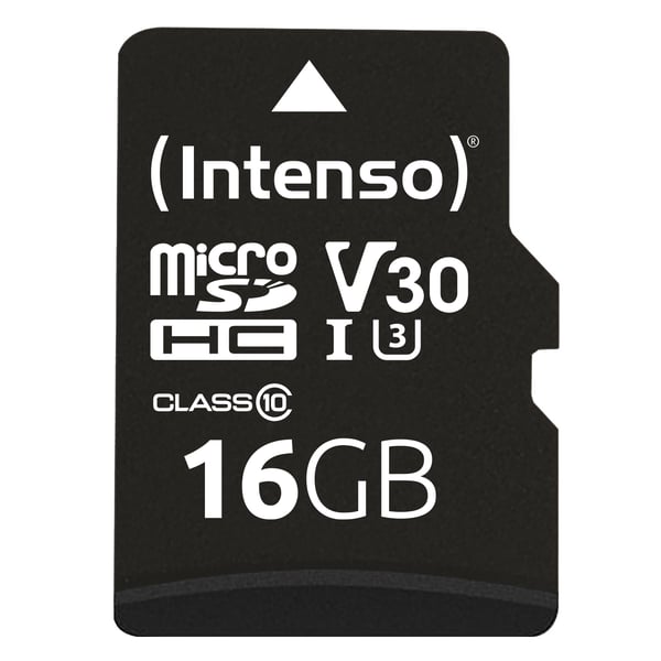 Intenso 3433470 hukommelseskort 16 GB MicroSDHC UHS-I Klasse 10