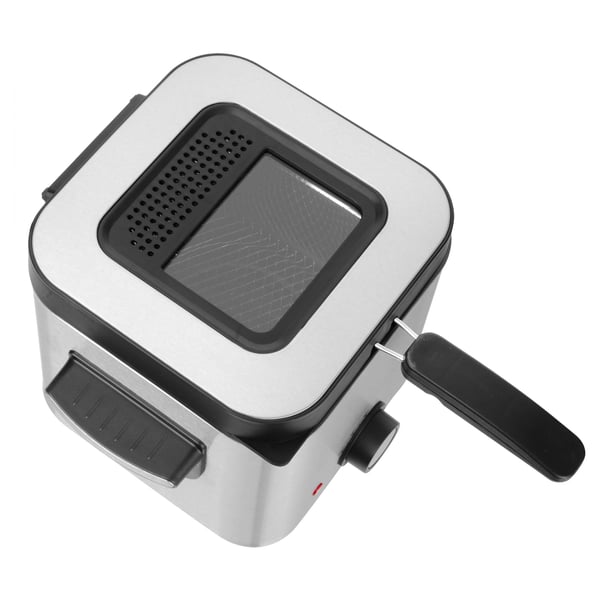 Miniatyrbild 3 av 12: Sencor SFR 6200SS fritös Single 1,5 l Fristående 900 W Svart, Rostfritt stål