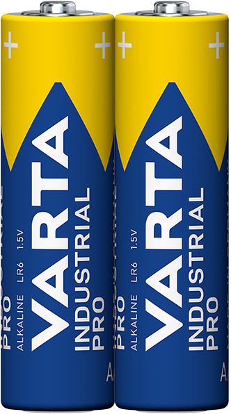 Miniatyrbild 1 av 3: Varta Industrial Pro Engångsbatteri AA Alkalisk