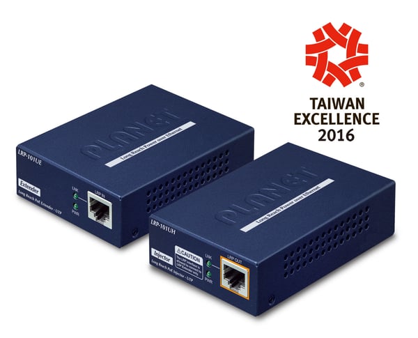 PLANET LRP-101U-KIT verkkolaajennin Verkkolähetin ja -vastaanotin Sininen 10, 100 Mbit/s