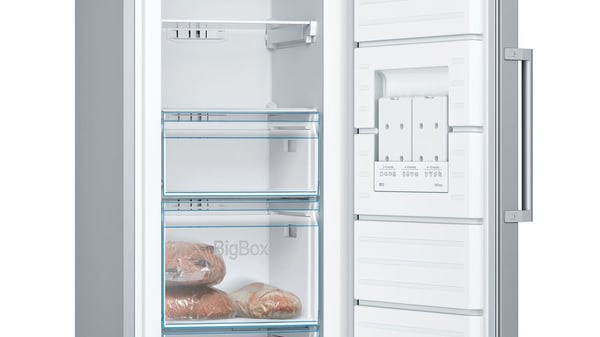 Miniatyrbild 3 av 4: Bosch GSN33VLEP frys Frysskåp Fristående 225 l Rostfritt stål