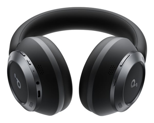 Soundcore Space One Pro Headset Trådlös Huvudband Samtal/musik Bluetooth Svart