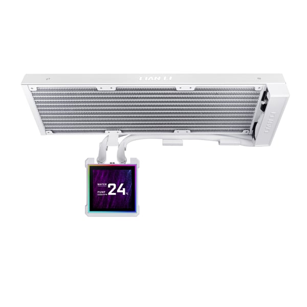 Lian Li HydroShift II LCD-S 360 Fanless Processor Vätskekylningskit Vit 1 styck
