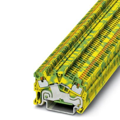 Phoenix Contact PTS 1.5/S-PE termisk blok Grøn, Gul