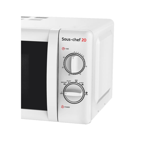 Miniatyrbild 3 av 4: Haeger MW-70W.006A mikrovågsugn Svart Enbart mikrovågsugn Bänkdiskmaskin 20 l 700 W