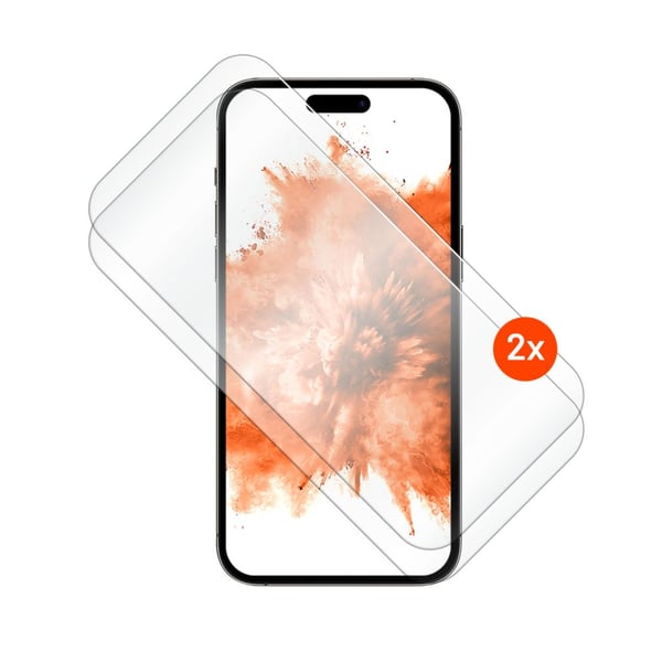 FIXED FIXGD-1601-TR Matkapuhelimen näyttö- ja taustasuoja Kirkas näytönsuoja Apple 2 kpl