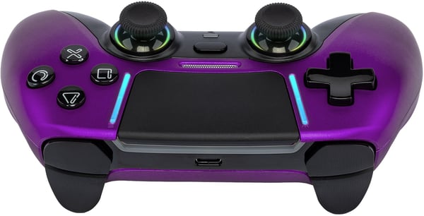 Miniatyrbillede 5 af 12: Qubick COP50058 spil-controller Lilla Gamepad Analog/digital PlayStation 5