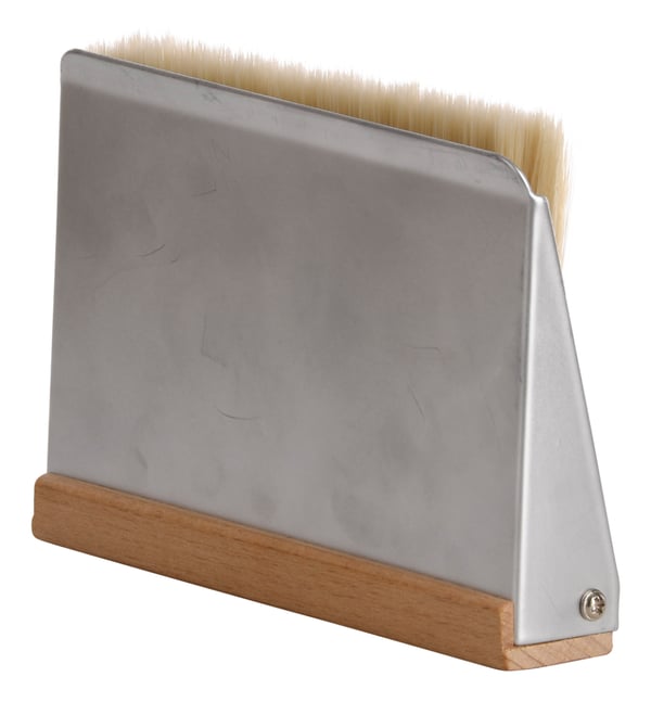 Esschert Design GT183 fejebørste & fejebørstesæt Metallic, Træ Støvpande & børstesæt