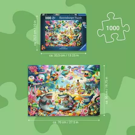 Ravensburger 12001886 puslespil 1000 stk Landskab