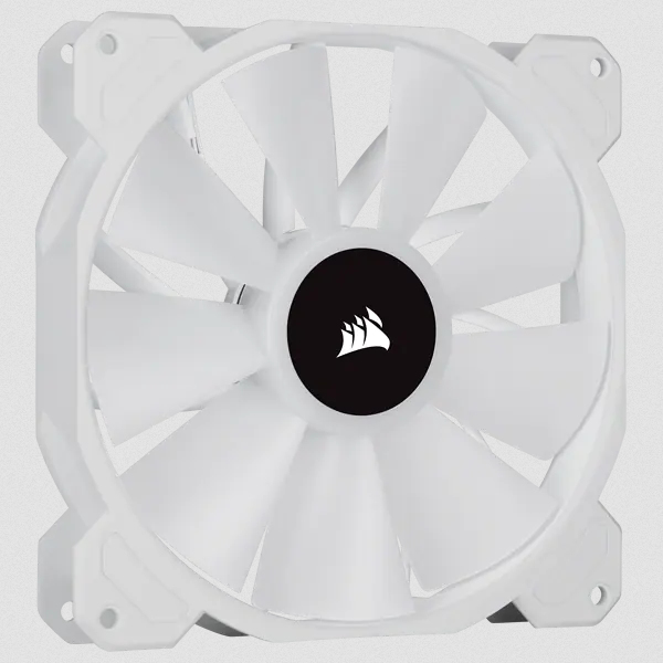Miniatyrbillede 6 af 9: Corsair SP140 RGB ELITE Computerkabinet Ventilator 14 cm Hvid 1 stk