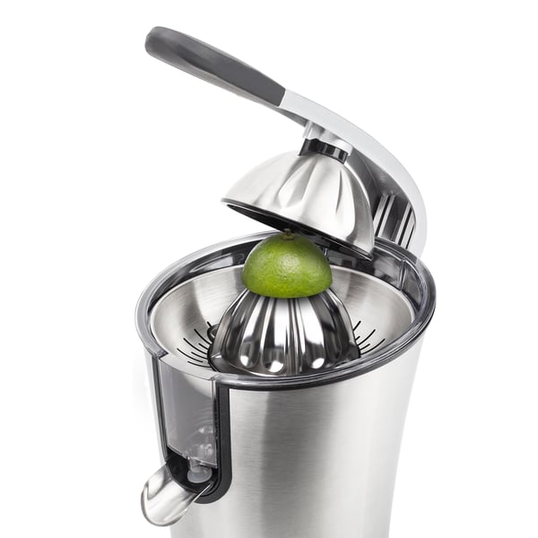 Princess 201860 elektrisk citruspress 300 W Svart, Rostfritt stål