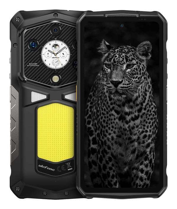 Pikkukuva 1 / 3: Ulefone Armor 29 Ultra 16,9 cm (6.67") Kaksois-SIM Android 15 5G USB Type-C 16 GB 21200 mAh Musta