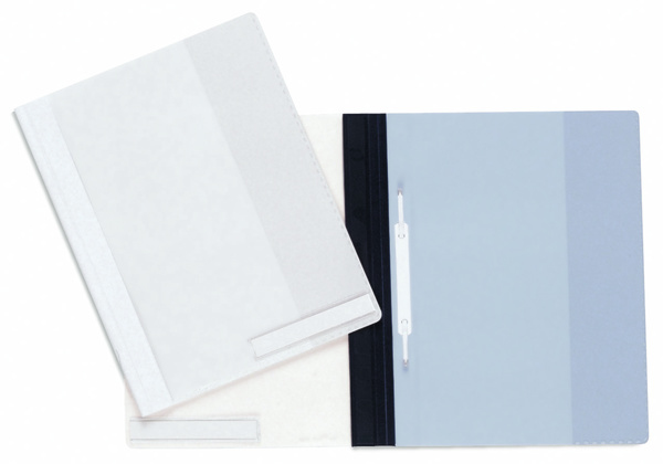 Pikkukuva 2 / 3: Durable 2510-06 raporttikansi PVC-muovi Sininen, Läpinäkyvä