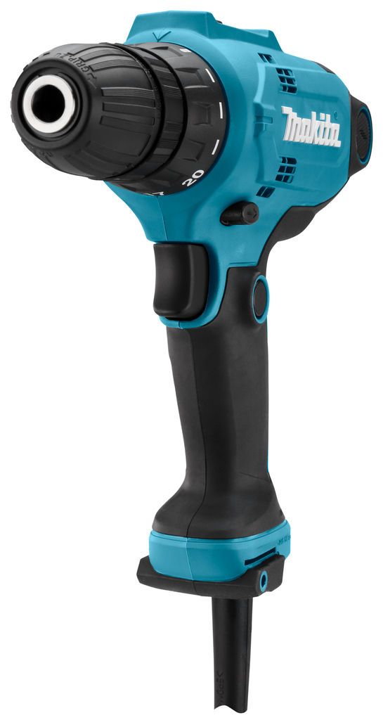 Makita DF0300 bor 1500 rpm Nøglefri 1,2 kg Sort, Blå