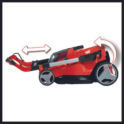 Einhell RASARRO 36/42 (2x5,2Ah) Handgräsklippare Batteri Svart, Röd