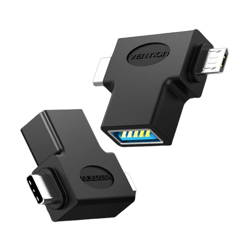 Vention CDIB0 kabel kønsskifter USB 3.0 Micro USB, USB Type-C