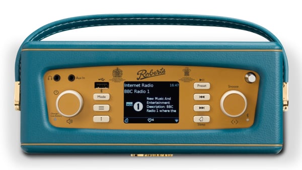 Roberts Radio Revival iStream 3L Kannettava Analoginen & digitaalinen Sinivihreä