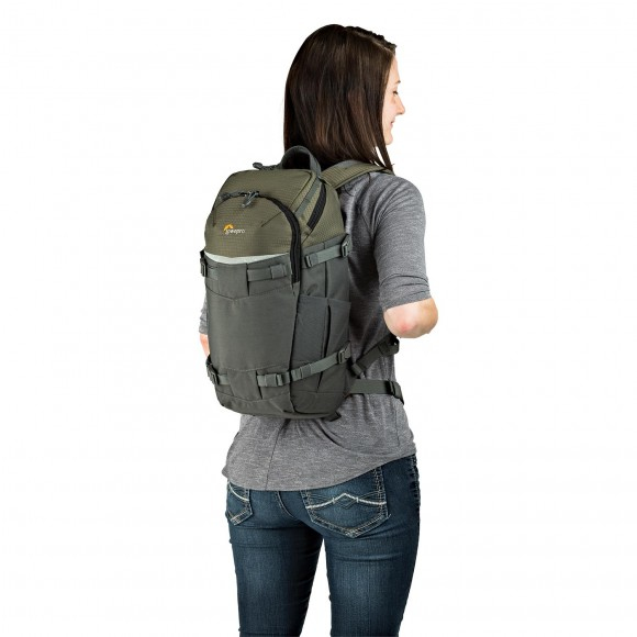 Lowepro Flipside Trek BP 250 AW Rygsæktaske Grøn, Grå