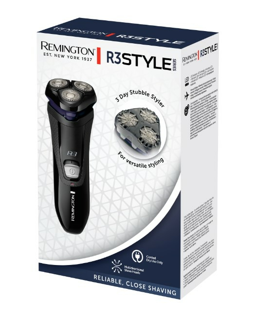 Remington R3002 Roterande rakhuvud Trimmer Svart, Grå