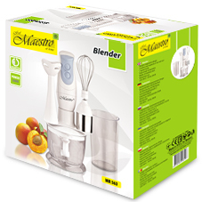 Feel Maestro MR563 tehosekoitin 0,6 L 300 W Valkoinen
