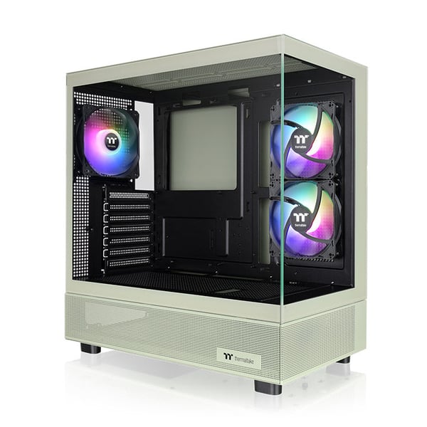 Miniatyrbild 1 av 6: Thermaltake View 270 Plus TG ARGB Matcha Green Midi Tower Grön