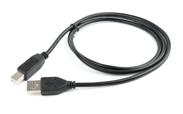 Gembird CCP-USB2-AMBM-1M USB-kaapeli USB 2.0 USB A USB B Musta