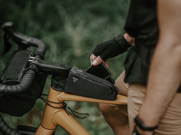 Topeak FastFuel Bag Bolt-On Front Cykeltaske 0,5 L Polyester, Polyurethan, Termoplast Sort