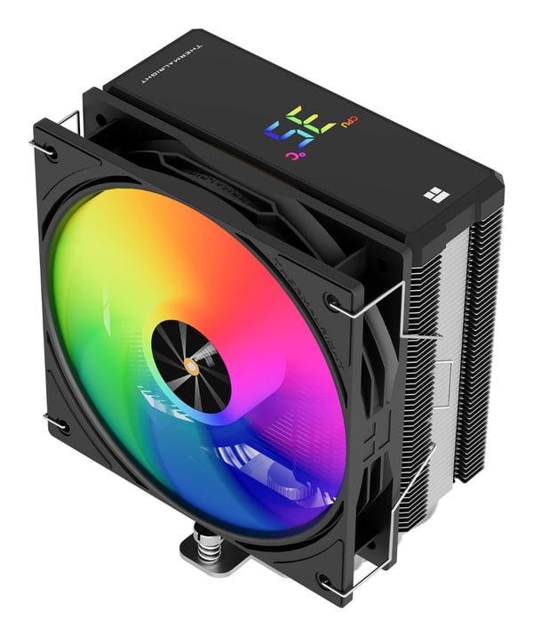 Thermalright Assassin X 120 R Digital ARGB BLACK Processor Luftkøler 12 cm Sort