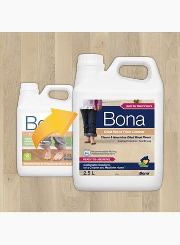 Pikkukuva 3 / 3: Bona Oiled wooden floor cleaner (refill) Neste (käyttövalmis)