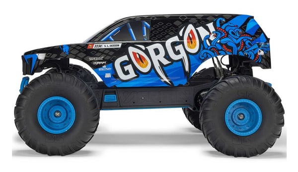 Miniatyrbillede 8 af 27: ARRMA Gorgon Mega 550 Radio-kontrolleret (RC) model Monster lasbil Elektrisk motor 1:10