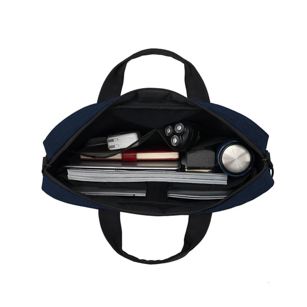 Miniatyrbillede 3 af 3: PURO PUBAGLITE16DKBLUE taske og etui til laptop 40,6 cm (16") Mappe Blå