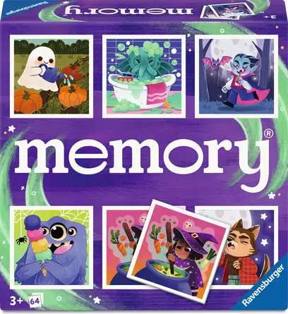 Ravensburger Memory Scary Grusel memory 30 min Korttipeli
