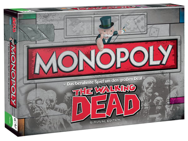 Winning Moves MONOPOLY - The Walking Dead Brädspel Ekonomisk simulering