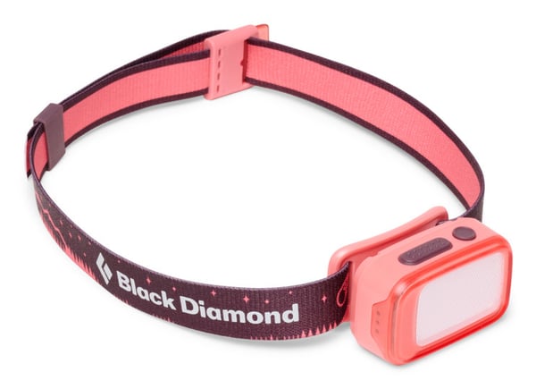 Pikkukuva 1 / 5: Black Diamond Wiz Kid Vaaleanpunainen Taskulamppu otsanauhalla LED