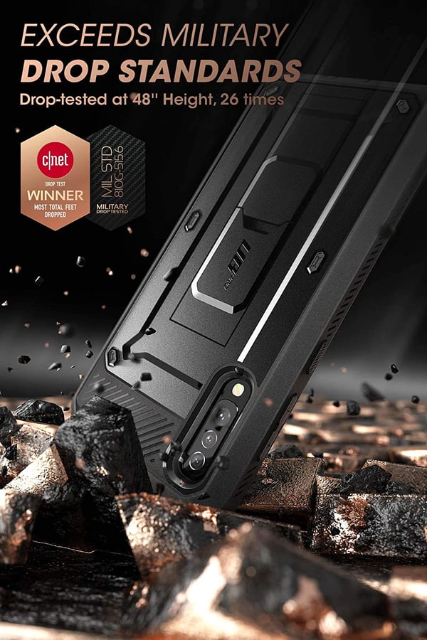 Supcase Unicorn Beetle PRO SUP-GALAXY-A50-UBPRO-SP-BLACK mobiltelefon etui 16,3 cm (6.4") Sort