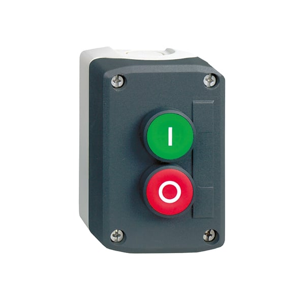 Schneider Electric XALD Trykknapkontakt Sort, Grøn, Rød Schneider Electric XALD Trykknapkontakt Sort, Grøn, Rød