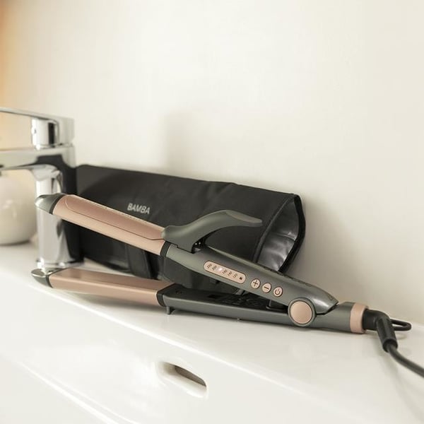 Cecotec Bamba RitualCare 1000 Ceramic 2in1 Glattejern Varm Grå, Lyserød 82 W 2 m