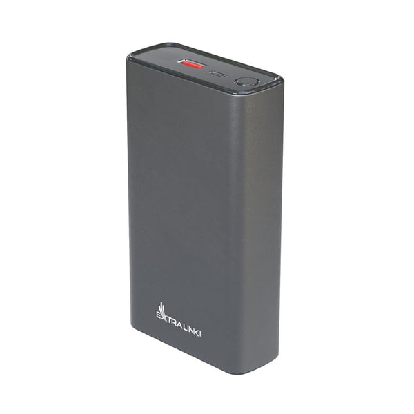Extralink EX.19539 akku- ja paristolaturi Litiumioni (Li-Ion) 20000 mAh Harmaa, Vaaleanharmaa