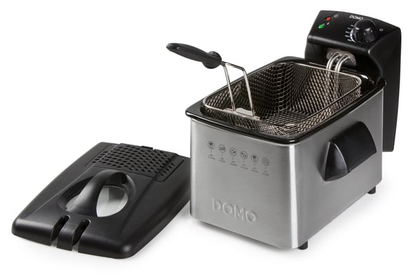 Domo DO464FR frituregryde Enkelt 3 L 2000 W Rustfrit stål
