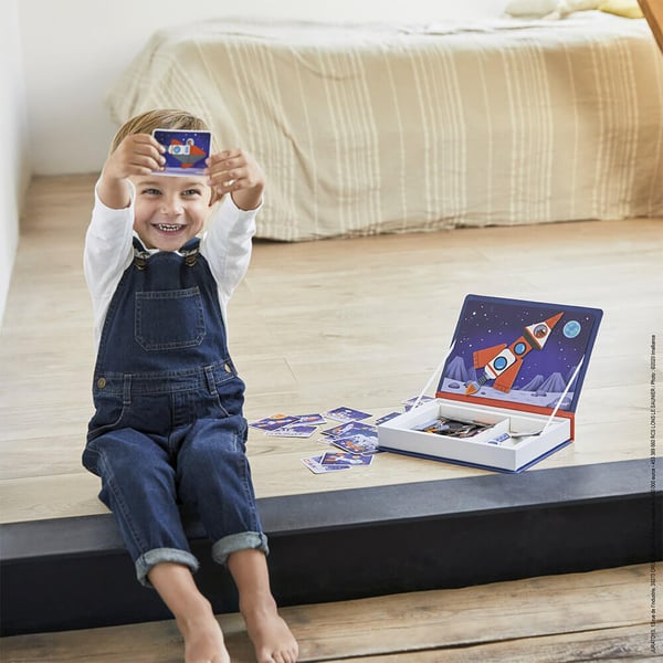 Miniatyrbild 1 av 6: JANOD Space Magneti'book , 52 magnets