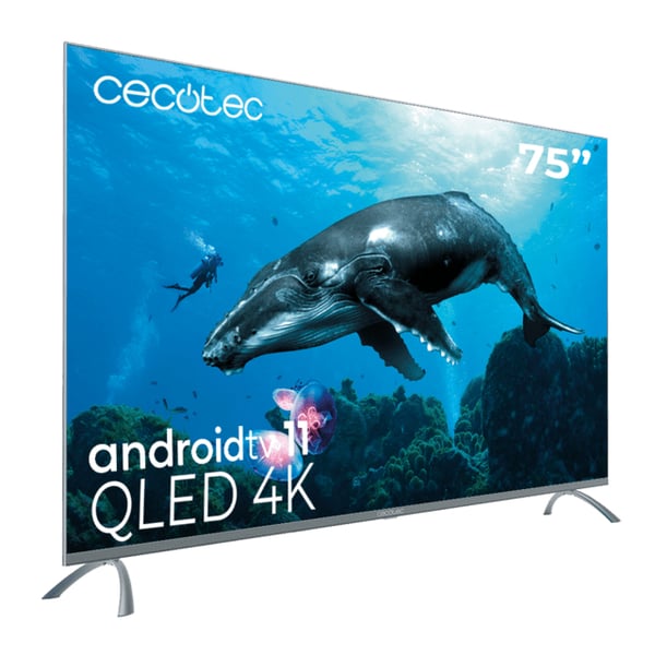Miniatyrbillede 4 af 5: Cecotec VQU20075 190,5 cm (75") 4K Ultra HD Smart TV Sort