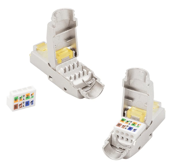 LogiLink MP0085 kabelsamler RJ45 Grå